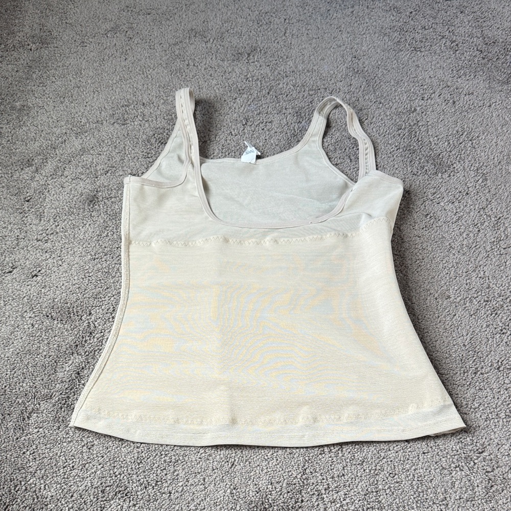 Extreme Control Beige Slimming Shapewear Tank Camisole SIZE 38